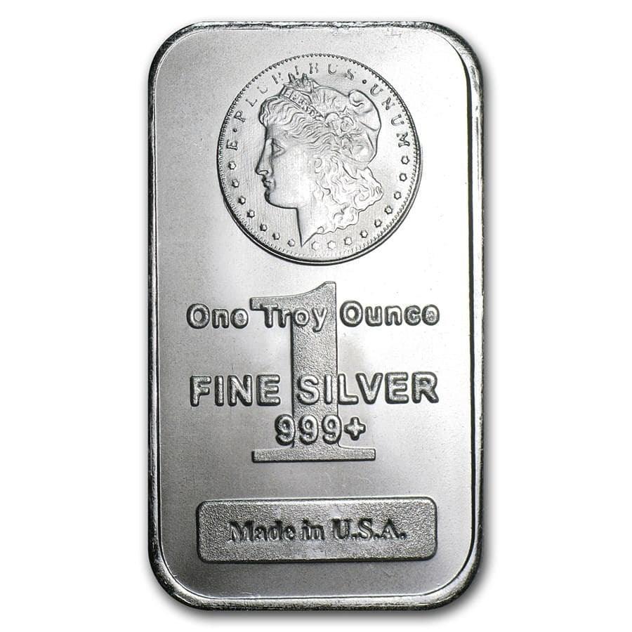 1 oz Silver Bar BU (Random Design) - Image 4