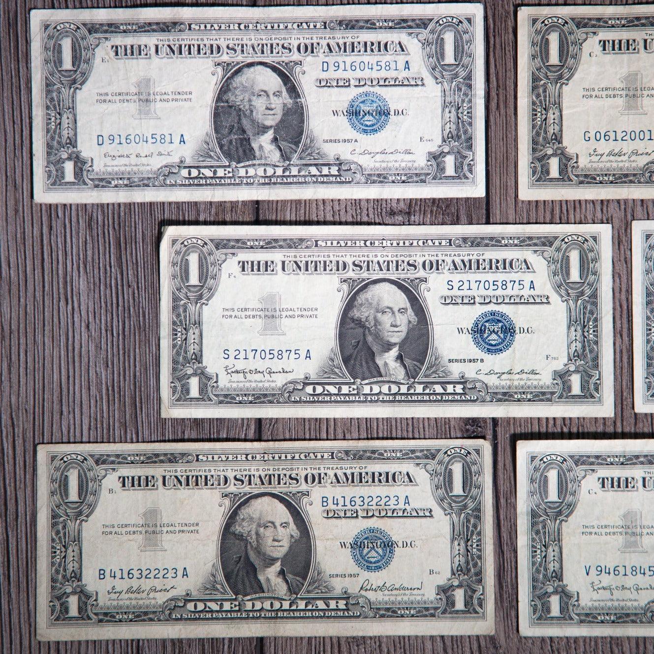 $1 Silver Certificate F-CU (Random Year) - Image 3