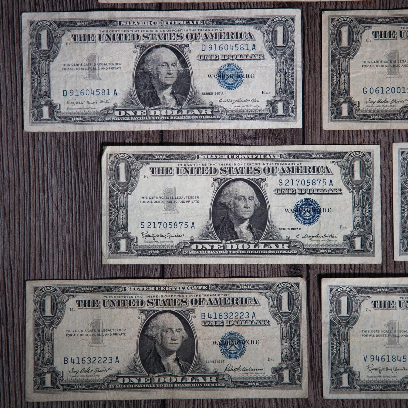 $1 Silver Certificate 10 Pack - Poor to Good - Image 4