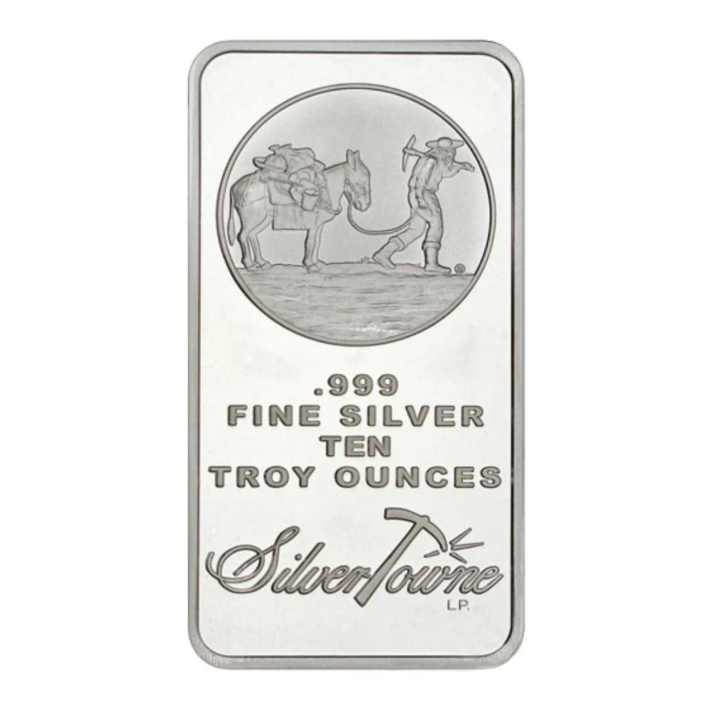 10 Oz Silver Bar BU - Mystery Design - Image 5