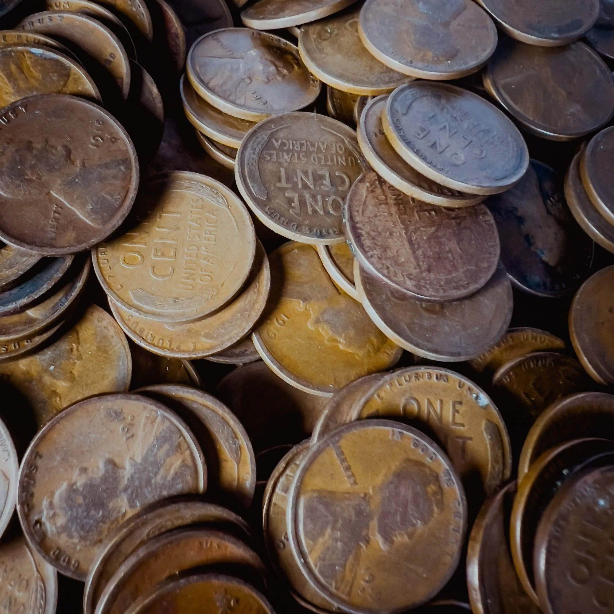 25 Count Early Date (1909-1939) Wheat Cent Grab Bag - Image 3