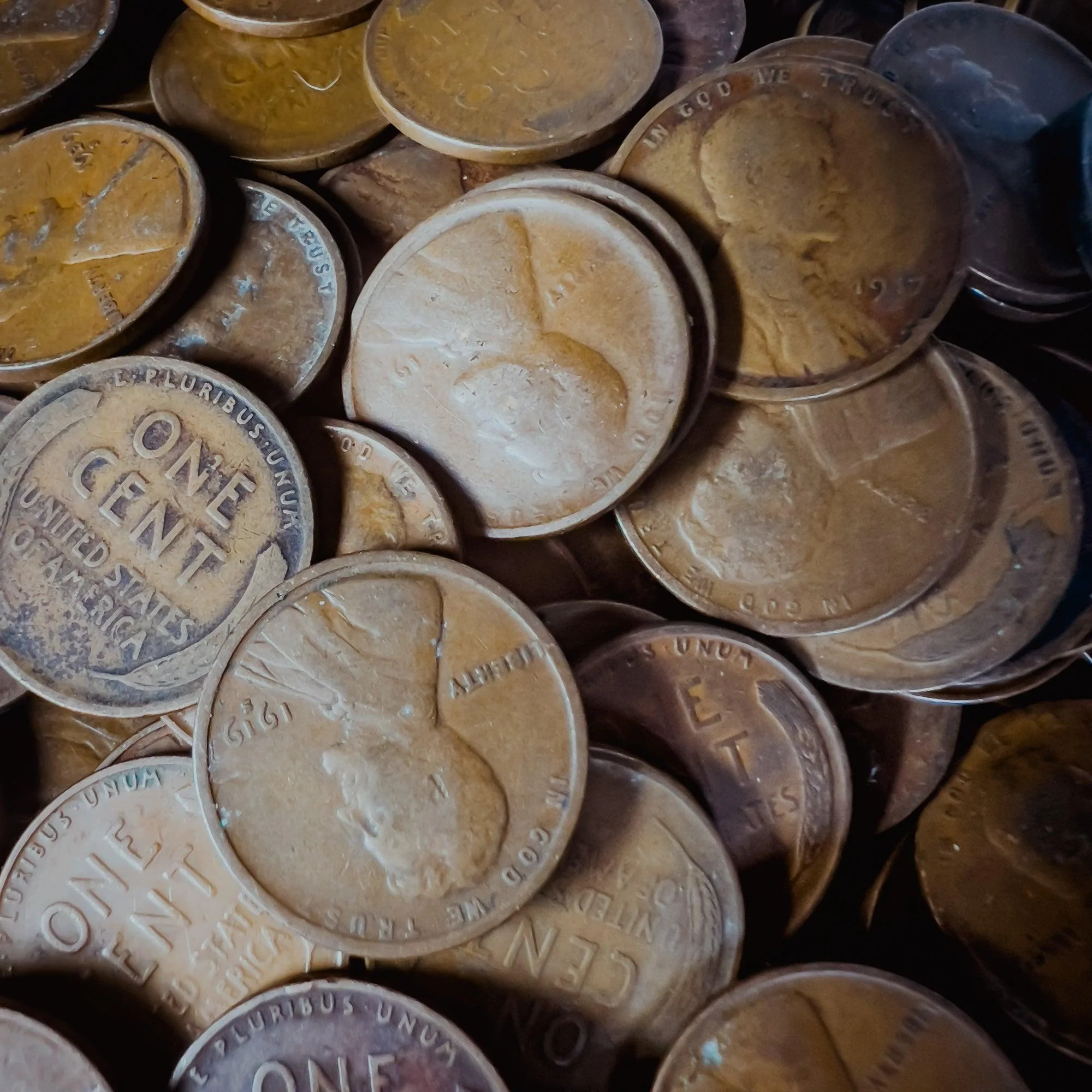 25 Count Early Date (1909-1939) Wheat Cent Grab Bag - Image 4