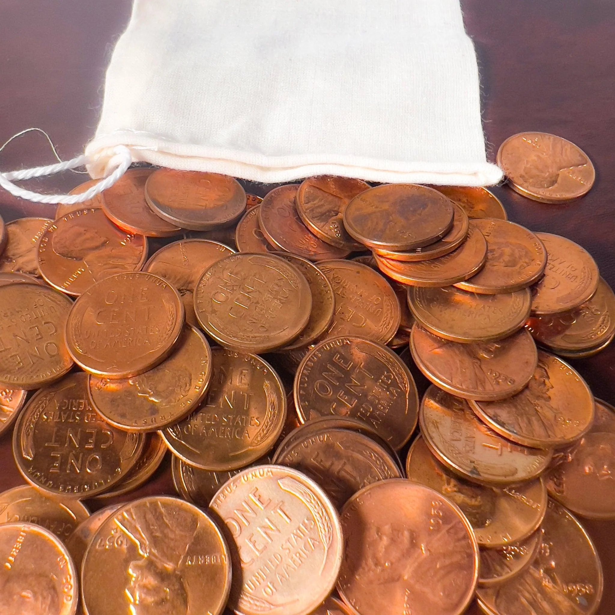 BU (Reds & Red/Browns) Wheat Penny Grab Bag - Image 3