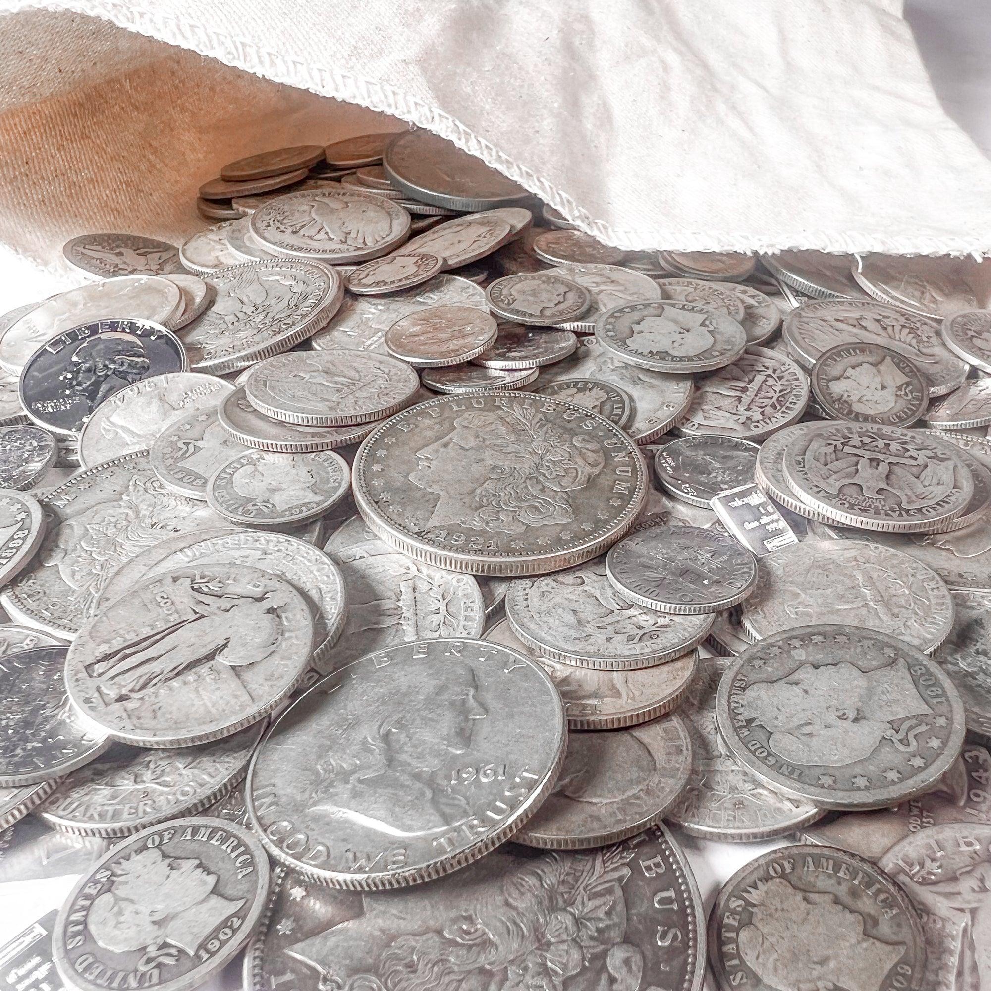 U.S Mint Silver Coin Bank Bag Mixed Lot  | LIQUIDATION SALE - Image 6