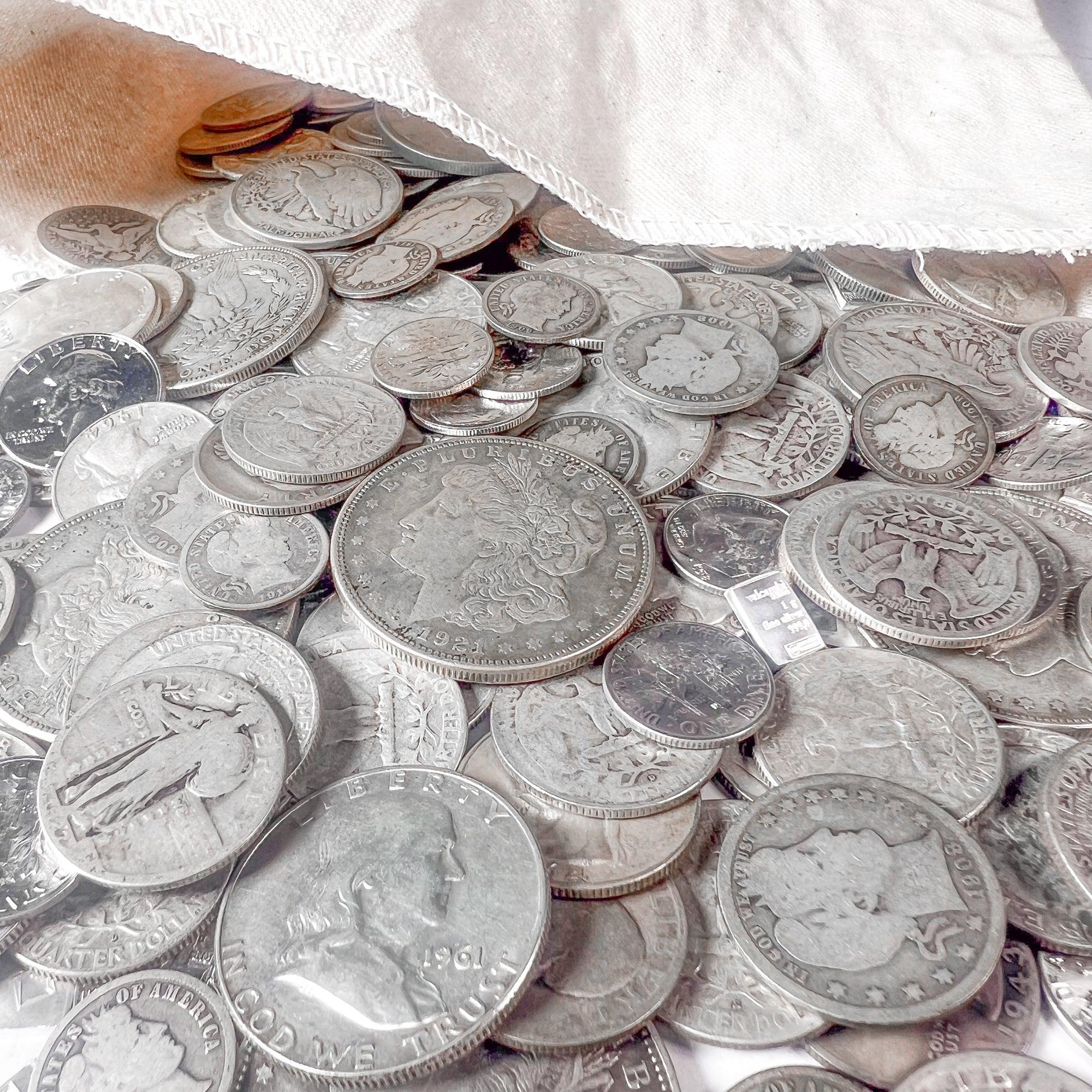 U.S Mint Silver Coin Bank Bag Mixed Lot  | LIQUIDATION SALE - Image 7