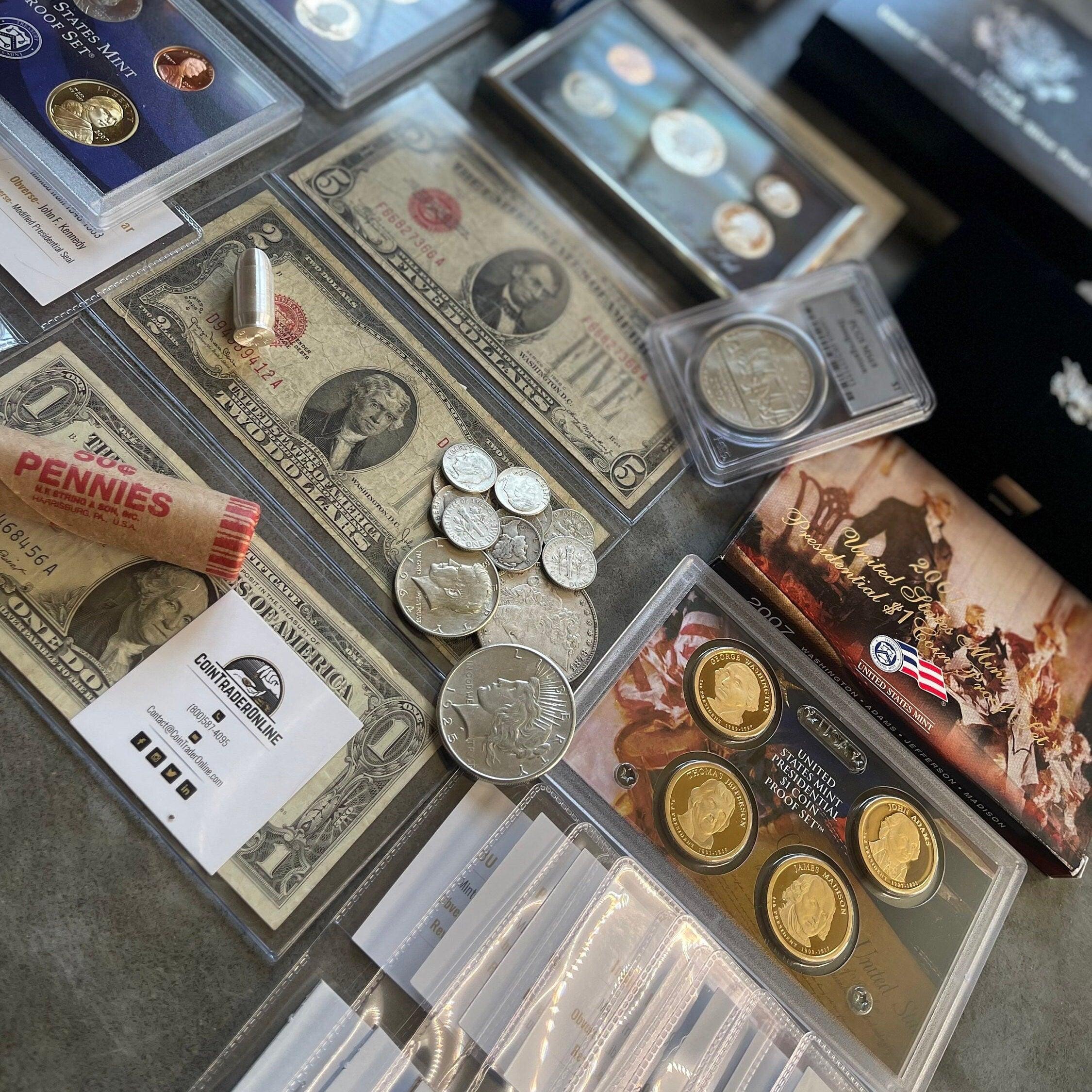 Vintage U.S Coins & Currency Numismatic Box - Image 4