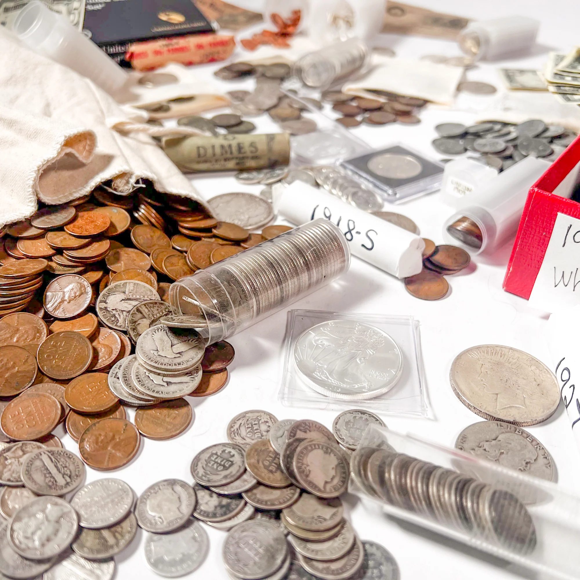 Vintage U.S Coins & Currency Premium Box - Image 3