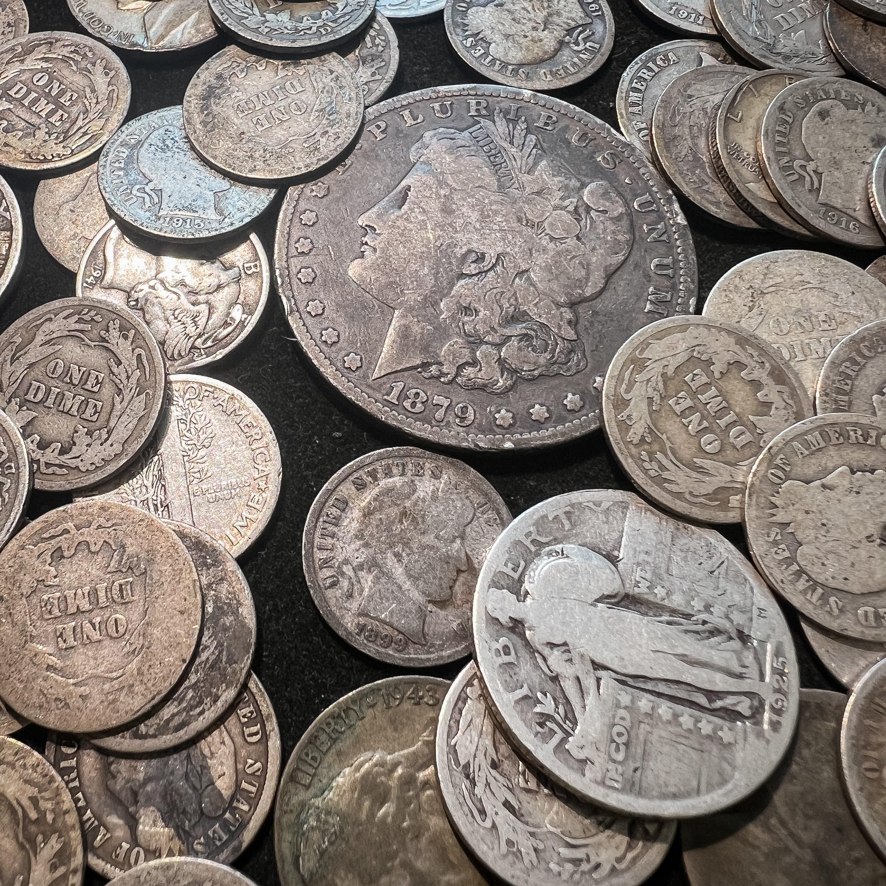 Vintage AG/CULL U.S. Silver Value Bag - Image 3